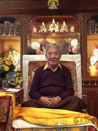 Rinpoches 80ster Geburtstag im Phuntsok-Rabten-Haus in M&uuml;nchen